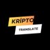 Kripto Translate (@kriptohaktan) Twitter profile photo