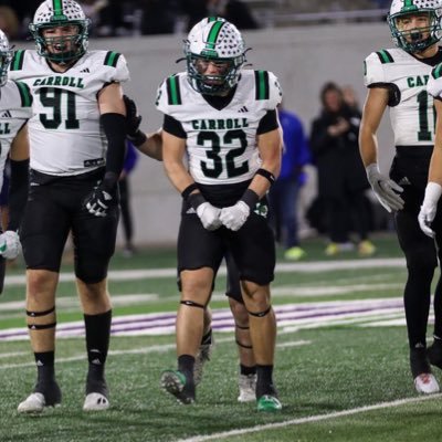 LB/SS | Varsity Football | Track | 4.0 GPA | Southlake Carroll Class of 2026 | 6'0 200 | Instagram: marcus.brouse |