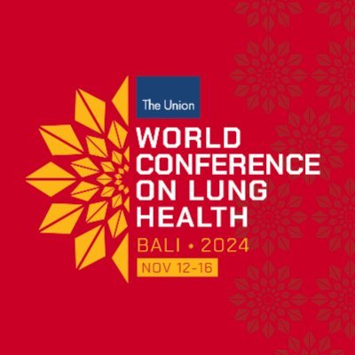 The Union World Conference on Lung Health 2024
Date: 12-16 November 
Place: Bali, Indonesia
#UnionConf #EndTB