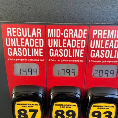 My profile pic is gas prices Election Day 2020. Thanks to Biden prices have more than doubled! MAGA ❤️