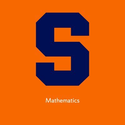 The Department of Mathematics, Syracuse University College of Arts and Sciences. Tweets by @gleuschk