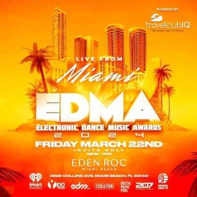 EDMAwards March 22! Profile