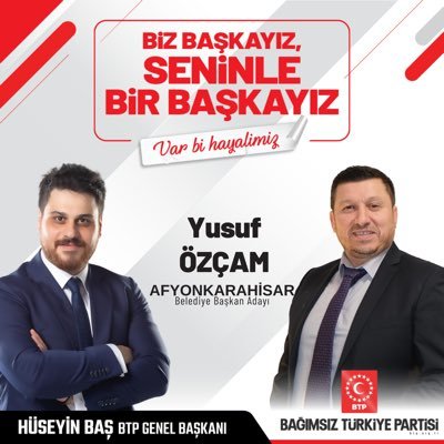 Bağımsız Türkiye Partisi Afyonkarahisar Belediye Başkan Adayı