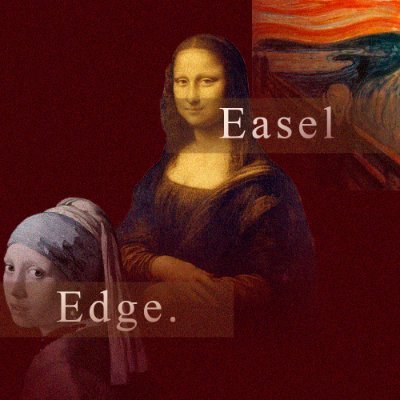We are a virtual art gallery where artists can exhibit and sell their works. EaselEdge hosts online exhibitions and auctions. 
Contact: help-desk@easeledge.net