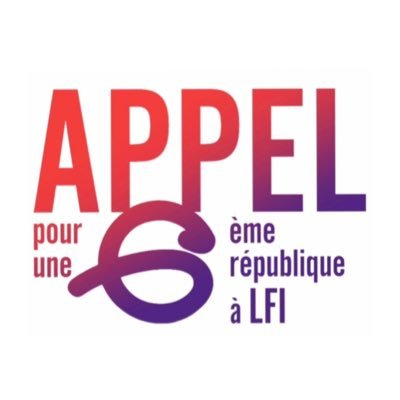 Nous sommes 540 militant.e.s de la France Insoumise qui lançons un appel à la 6eme république au sein de LFI. 6eme république au cœur de l’avenir en commun.