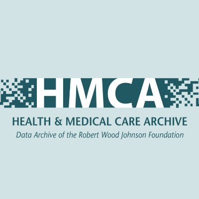 The Health and Medical Care Archive (HMCA) of @RWJF at @ICPSR and @UMich.