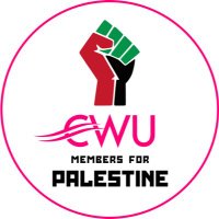 CWU Members for Palestine (@cwuforpalestine) 's Twitter Profile Photo CWU Members for Palestine (@cwuforpalestine) 's Twitter Profile Photo