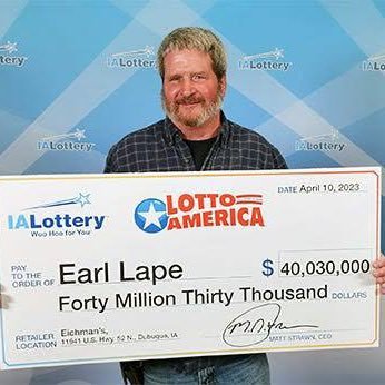 A retired mechanic, -and now a $40.03million pwerball winner, giving back to the society by helping the society with credit card debt and medical bills.