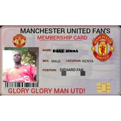 DIEHARD FAN (Manchester united)
Following back immediately,
 
Upcoming Media influencer.