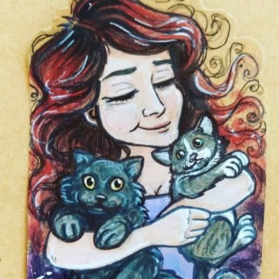 Illustrator, designer and mother of two cats.