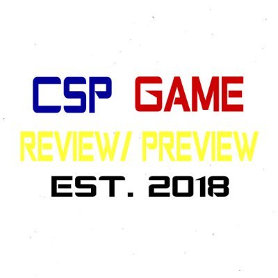 Welcome to CSP Game Review/ Preview on Twitter. CSP Game Review/ Preview is the page for upcoming game reviews and previews in each game consoles, & updates.