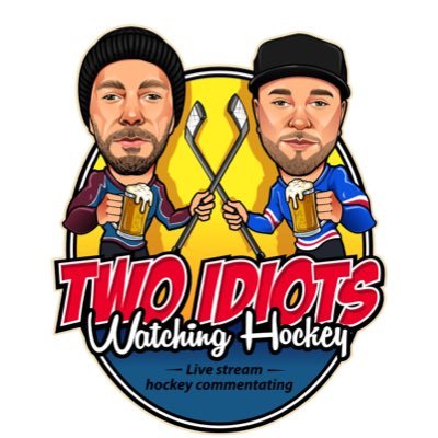 Twoidiotswatchinghockey