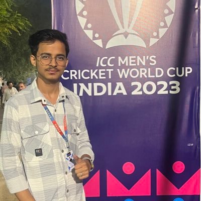 Cricket Enthusiast 🏏 | Content Writer ✍🏼 | Anchor 🎙️ | Fan of @realmadrid ⚽ & @RCBTweets 🏏 | Sports Journalist