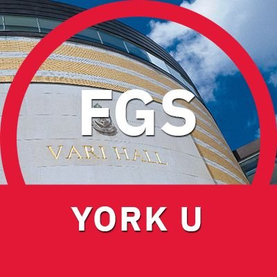 The official Twitter account of York University's Faculty of Graduate Studies.
(Mon-Fri from 8:30am-4:30pm EST)
#GradStudiesYU