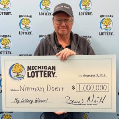 Michigan winner of $1 million Powerball jackpot lottery and i'm giving back to the society by paying credit card debits.