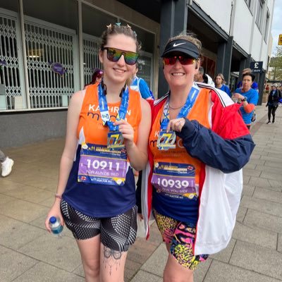 Raising awareness & much needed funds for MNDA 💙🧡 to find a cure for MND - which my sister is fighting 💪🏻