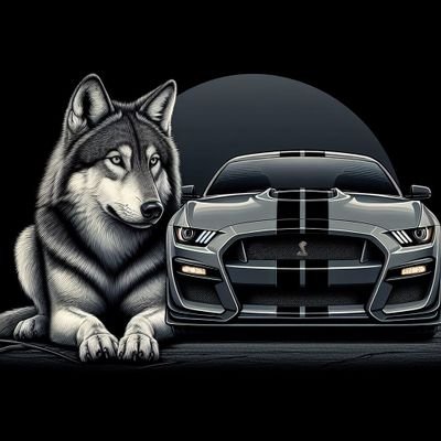 I'm a wolf car enthusiast and the Ford Mustang 🐴🚗
//
I also draw cars  ✏️🚙
//
I'm from Mexico // soy de México 🐺✌️🇲🇽