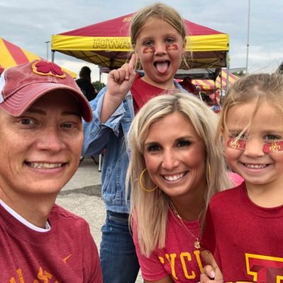 Husband, father, son, brother, enjoys all sports things (including officiating), a Chicago Cubs fan, enjoys fishing up north and forever an Iowa State Cyclone