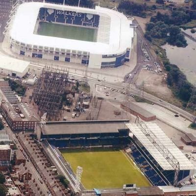 Posting pictures of present & past  football stadiums. Stadiums demolished with many memories v modern stadiums with safety first