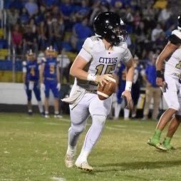 Tyler jones, c/o 2024, Citrus High School 6’0/200lb/ big armed QB.