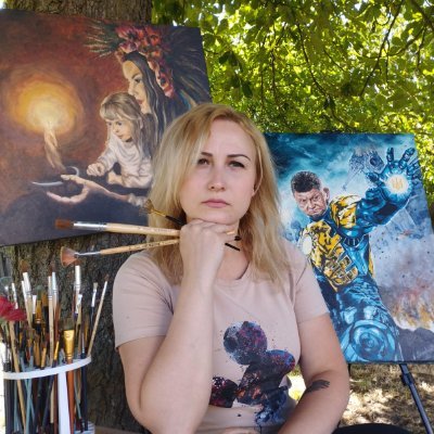 I am an artist from Ukraine. 🖌️🎨🇺🇦
Waiting for the victory of Ukraine. Glory to Ukraine!
https://t.co/cErc20LfO2