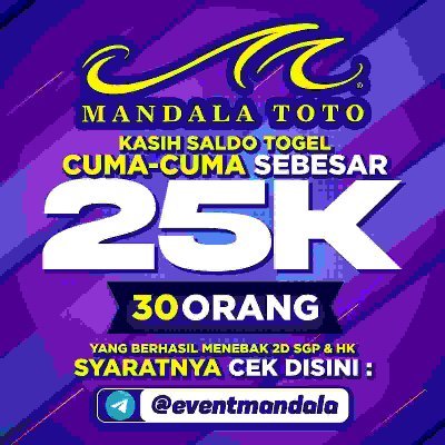 Akun Resmi Mandalatoto Platform Judi Online Terpercaya Sejak 2014 | Pasaran Togel Terlengkap 🎰 Slot Online & Live Casino Terbaik