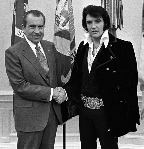 Unlikely encounters between famous people