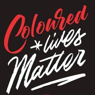 Standing up & fighting for the Coloured and Marginalized people of South Africa