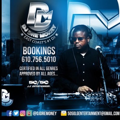 THE EAST COAST'S # 1 DJ...                 50/50 L.G. ENTERTAINMENT | Bookings: 5050LGENTERTAINMENT@GMAIL.COM