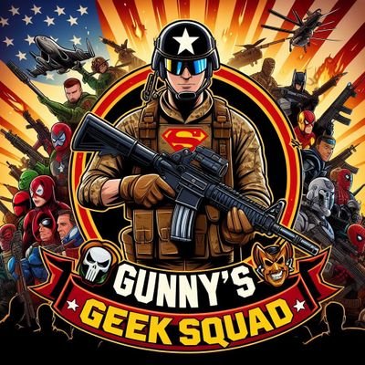 Official Twitter Feed for the Facebook group Gunny's Geek Squad. Instant reactions & reviews to Comic Book, TV Show & Movie news!
Who/What/Why/How/Who Cares?