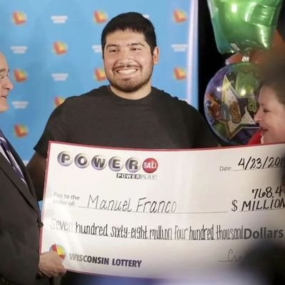 I'm Manuel Franco winner of $768million powerball Jackpot I'm giving out $20,000 to random selected people just to help with Things in the society ❤️