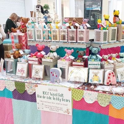 I'm Sarah and my business is all about Teddies, Cards & Gifts! 🐻🐻🐻 #sarahmadeabear