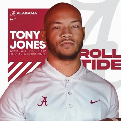 Assistant Director of Player Personnel @alabamaftbl #RollTide