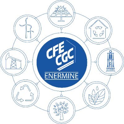 La Fédération CFE CGC Enermine des Syndicats CFE CGC Pétrole et Énergies Nouvelles , FIBOPA, SNCH, BRGM et les Syndicats des mines. Adhérent à IndustriAll.