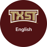 Texas State English(@TXSTEnglish) 's Twitter Profile Photo