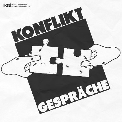 🎙️1. Episode 16.04 #release
⏰Every 2. Tuesday  

Konfliktgespräche - Der Talkpodcast des 
Instituts für interdisziplinäre Konflikt- und Gewaltforschung (IKG)