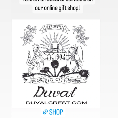 the DUVAL CREST is a local brand highlighting the best of Jacksonville Florida. We offer the DUVAL CREST on a variety of quality products. Join the fam!