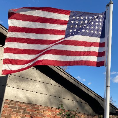 May the Lord bless and protect you. Say evil is good and you will say good is evil. Prepare for the Tribulation. That's a 48-star 1912-1959 flag.