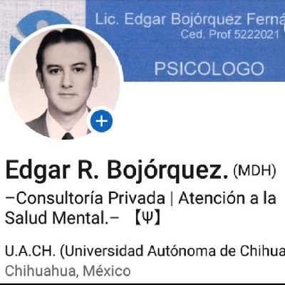 Psicôlogo • Mtro. en Derechos Humanos • Profesional Independiente • Eclēctico🔻
#CUU #SaludMental #PsicoEducación #ConInclusión #RedesDeApoyo #DDHH
