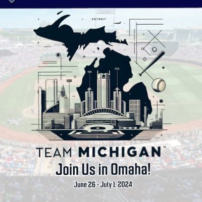 Team Michigan will compete in Omaha in the High School Baseball National Championship Series with the best 2025 and 2026 players. Manager-@CoachFarner