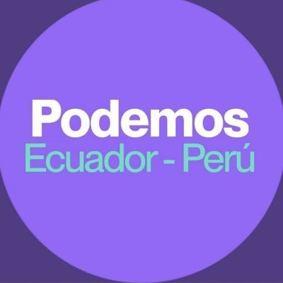 Cuenta oficial del Círculo Podemos Ecuador - Perú de PODEMOS España ¡Bienvenid@s!