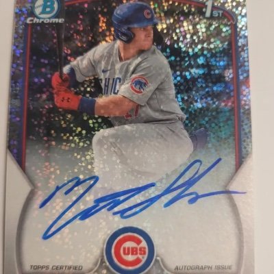 Cub fan
Usually cost $0.25-$1.50
I have a lot of Topps from 2014-2018 & 2023
DM with questions about if I have a certain player
1.25 shipping PWE