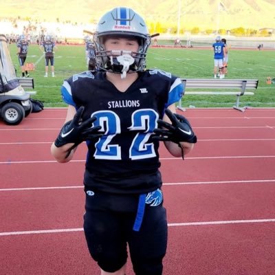 Class of 2027(Highschool football) (MLB) (UTAH) STANSBURY STALLIONS. 5,7  165.6 LBS