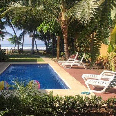 Wonderful beachfront retreat at Playa Bejuco, Costa Rica  ❤️ One 2-bedroom and three 1-bedroom units.  Each has its own kitchen, bathroom and ocean view