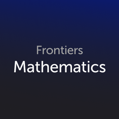 Research and updates from all @FrontiersIn journals in the field of complex systems, mathematics and statistics. #openaccess