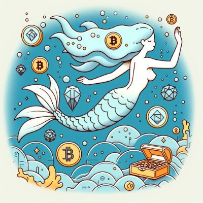 BitcoinMermaid8's profile picture. Diving deep into the oceans of blockchain, hunting for hidden treasures of Bitcoin and NFTs. Enchanting the crypto world with tales from the sea. 🌊💎