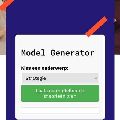 De beste website voor het vinden van een model voor project of scriptie!