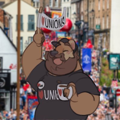 A Large, Disabled, Bear who wants to help. Accountant at large, and a Proud Union member! He/Him 26 Profile picture by @Kofepei