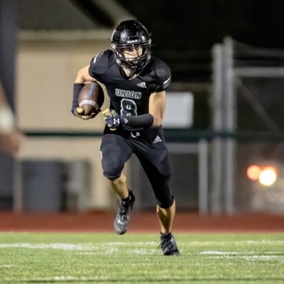 6'0” 175 lb •WA • Union HS• Football• Track• ATH/WR/FS • 3.694 gpa • C/O ‘25• 1st Team All League WR/2nd team DB • Trainer- @b12pfootball • HC @CoachPyne67