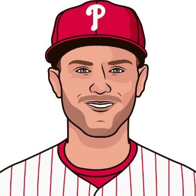 #RingTheBell • #Phillies • N/A with @TreaVTurner or @StatMuse